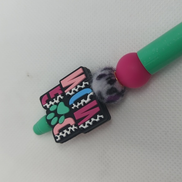 1 Dog Mom Custom Pen - Orange - Picture 2 of 6